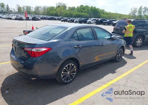 2014 Toyota Corolla S Plus from USA, damaged, VIN 2T1BURHE8EC005090
